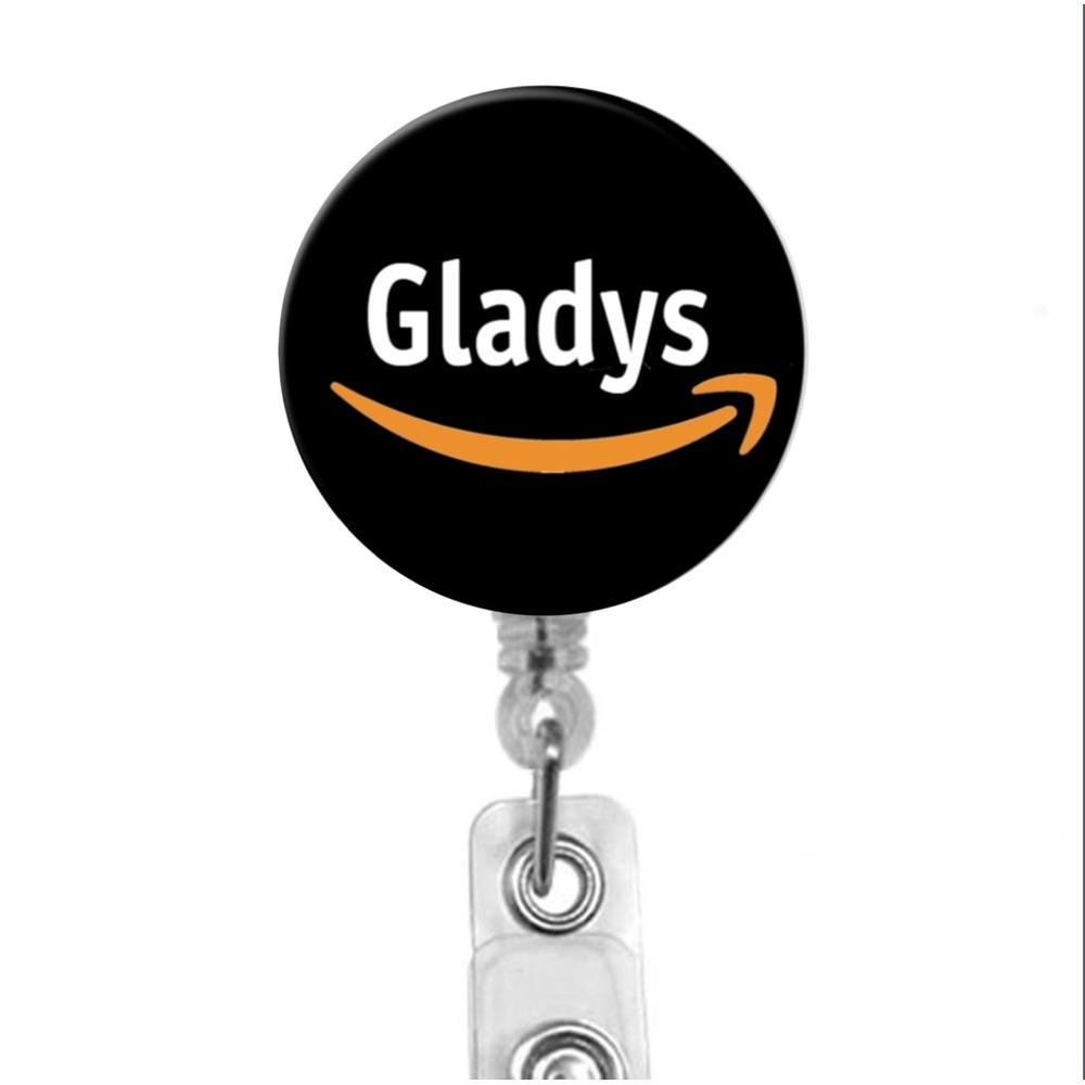 Amazon Custom Name Retractable Badge Holder